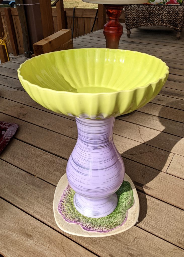 Item #0729 — Green,Purple, 19 in