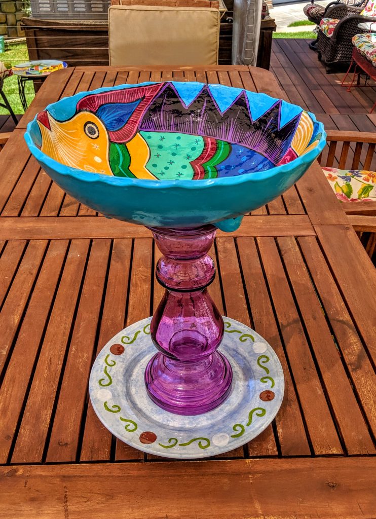 Item #0585 — Blue,Purple, 16 in