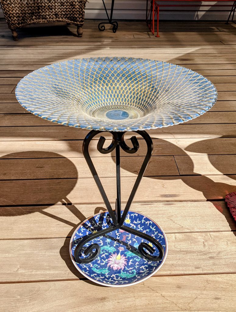 Item #0726 — Gold,Blue, 19 in