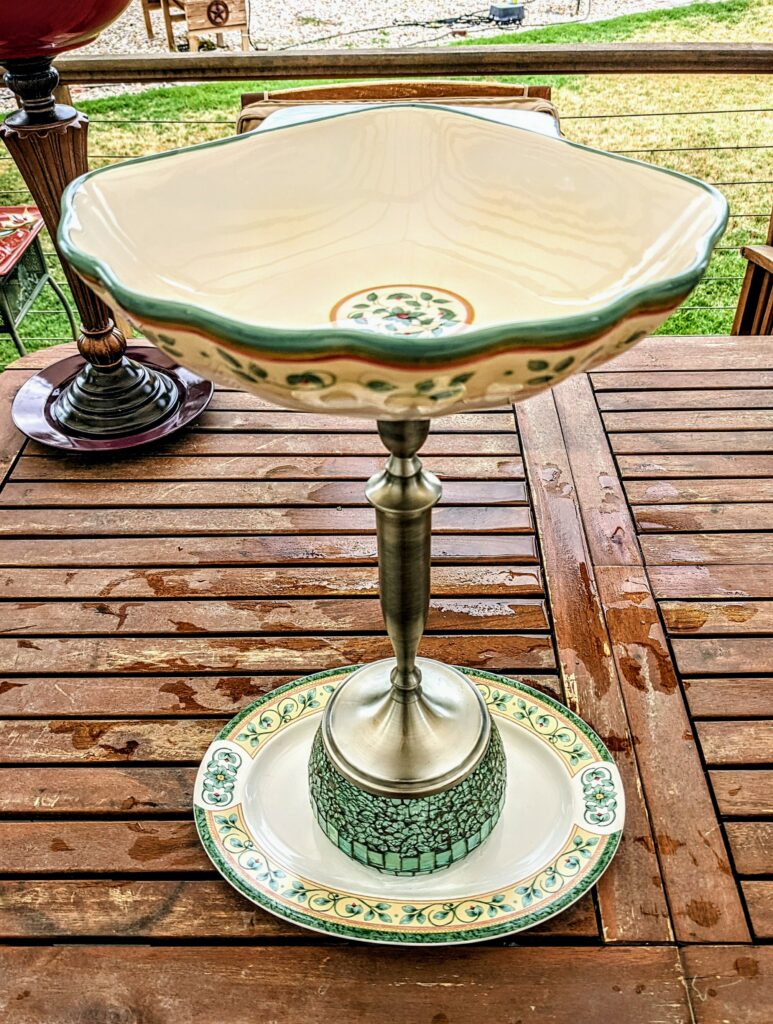 Item #0730 — Green,Yellow,Silver, 18 in