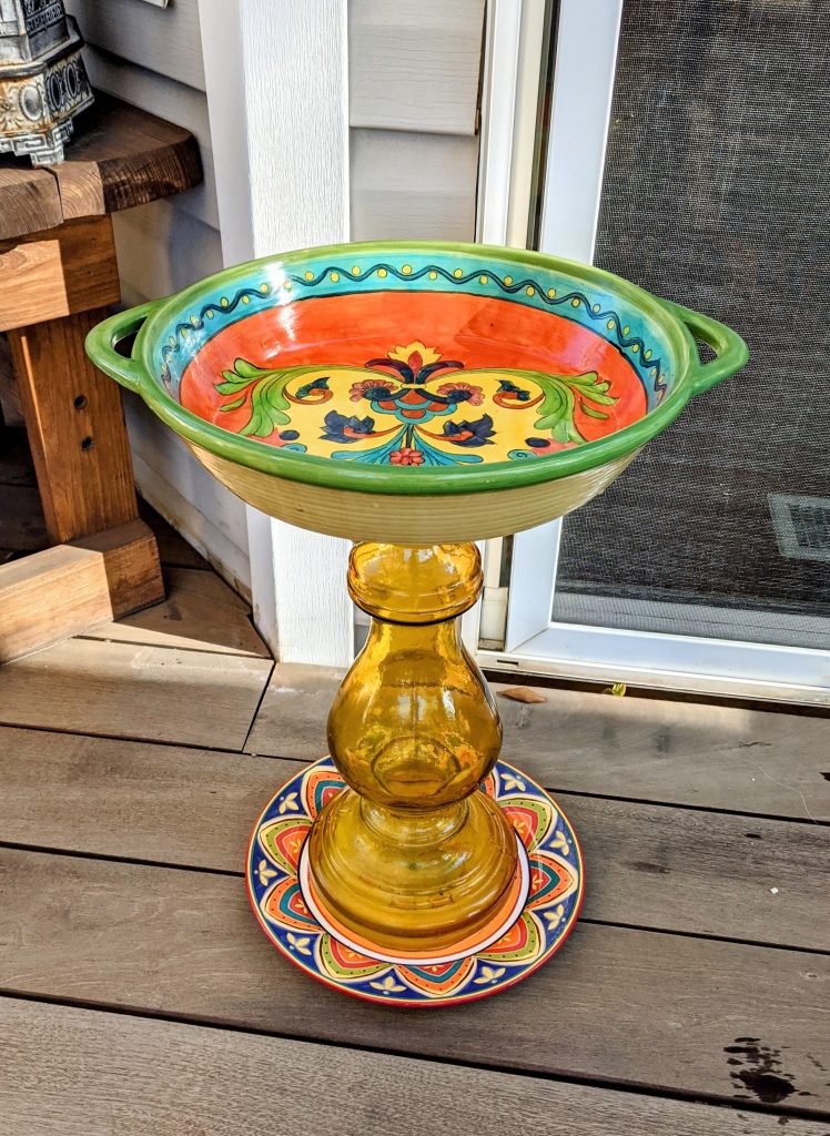 Item #0638 — Green,Orange,Yellow, 21 in