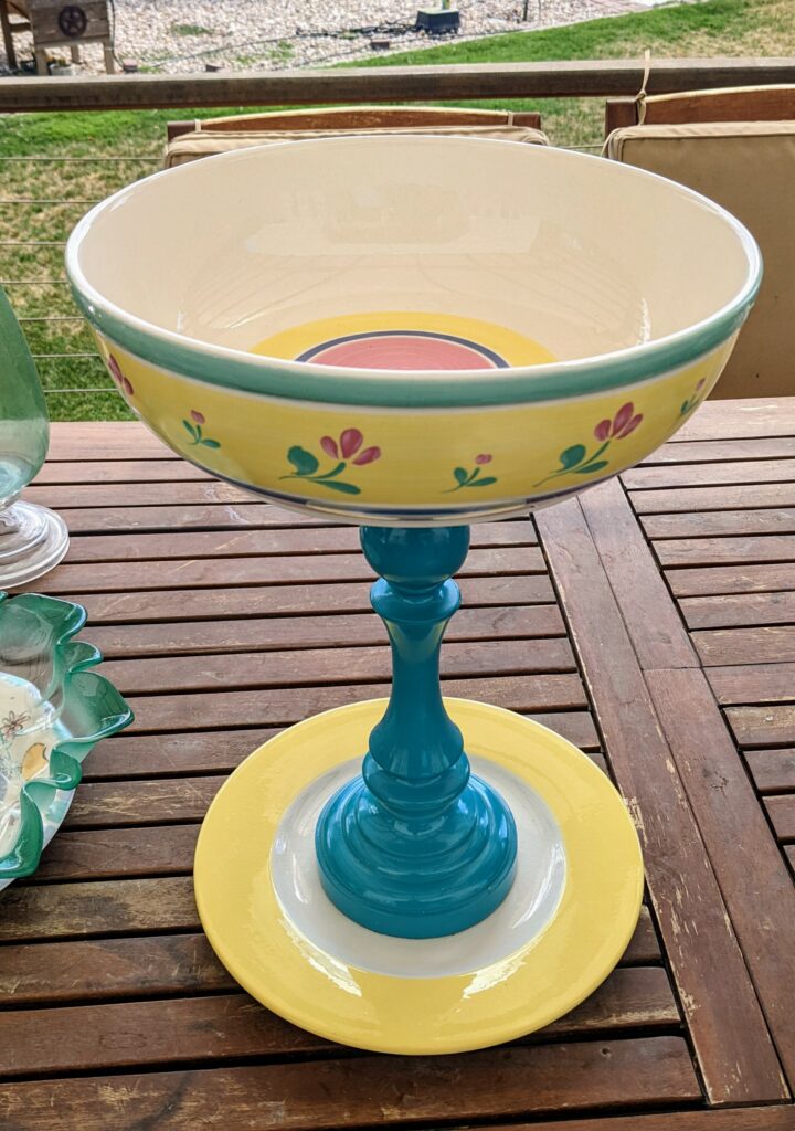 Item #0760 — Yellow,Pink,Blue, 17 in