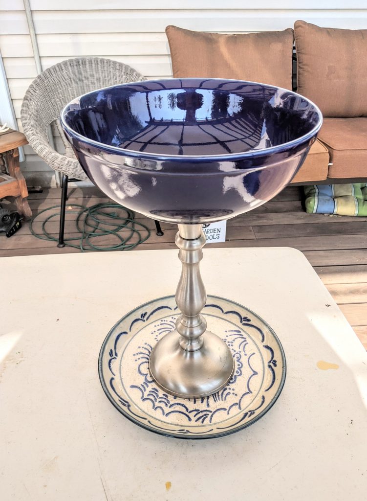 Item #0239 — Silver,Blue, 16 in