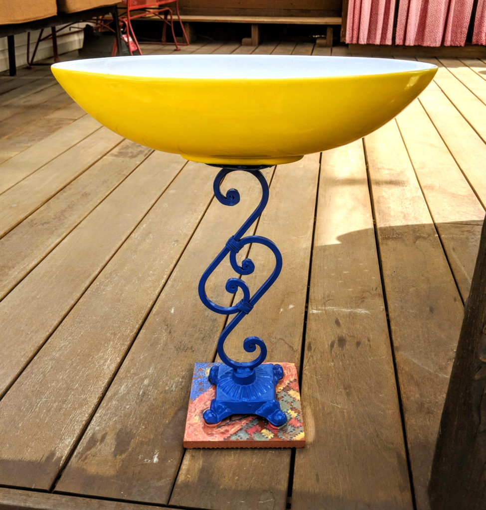 Item #0219 — Yellow,Blue, 18 in