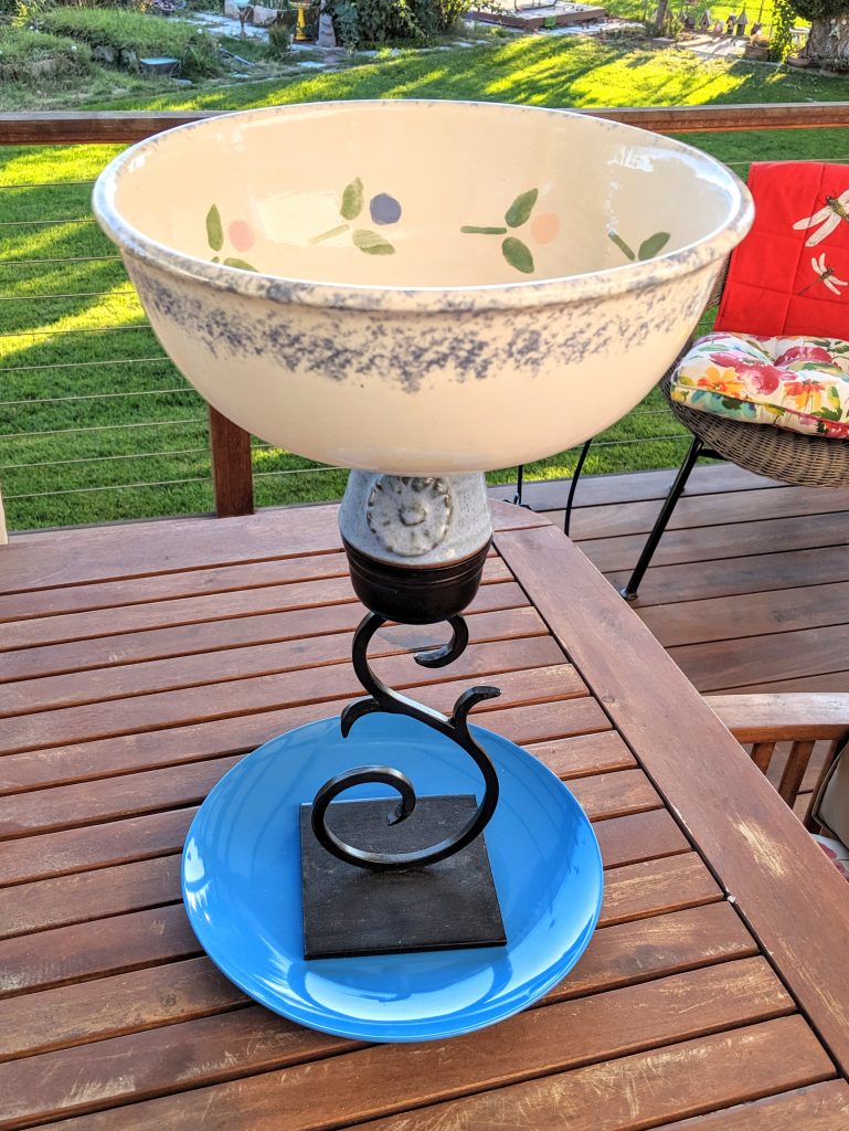 Item #0045 — Blue, 19 in