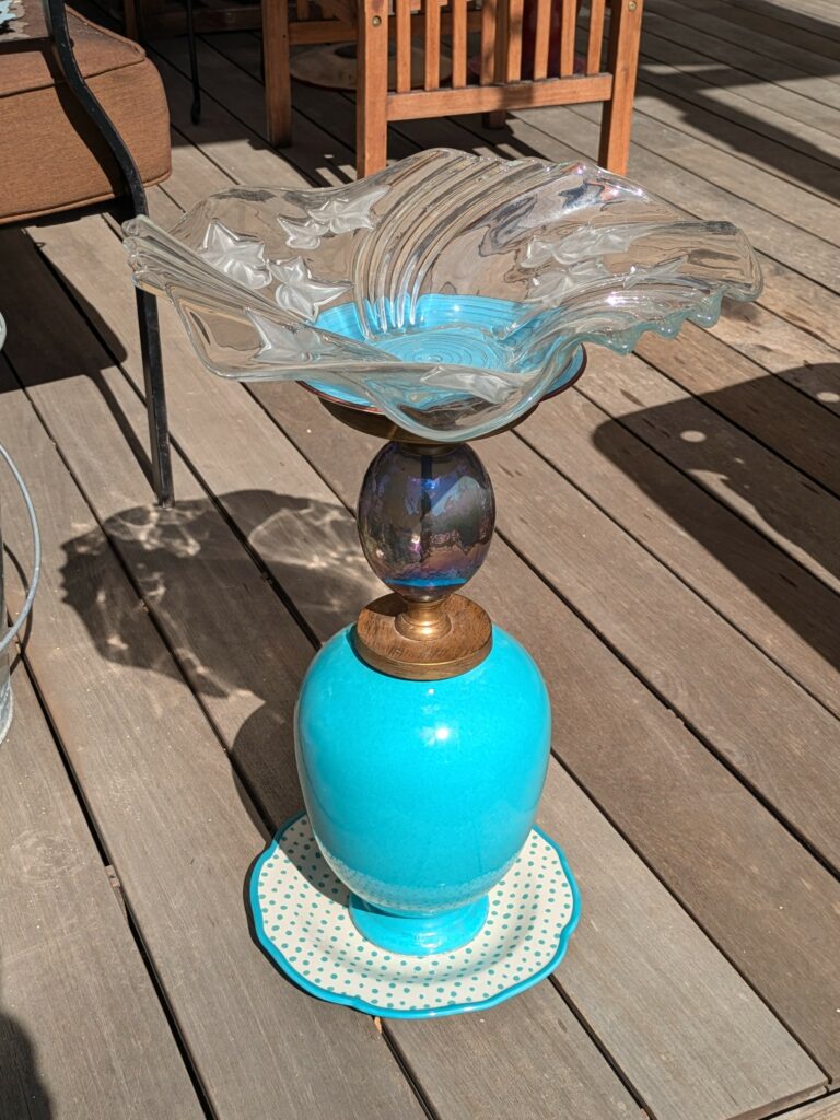 Item #0362 — Blue, 23 in