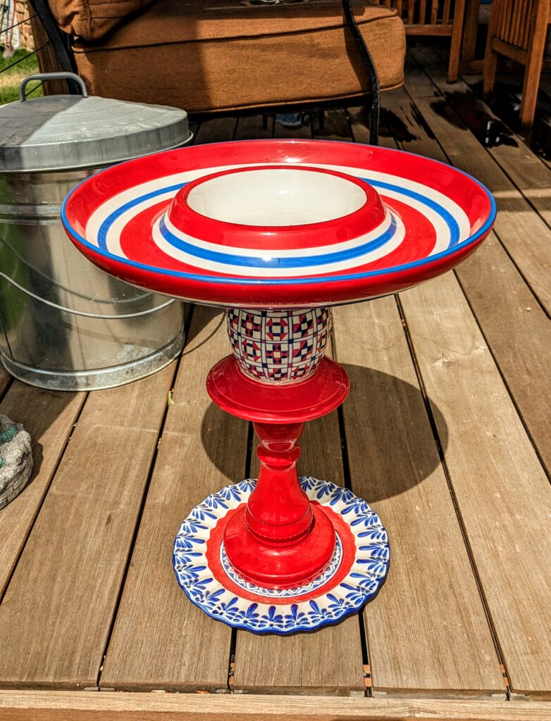 Item #0245 — Red,Blue,Rwb, 18 in