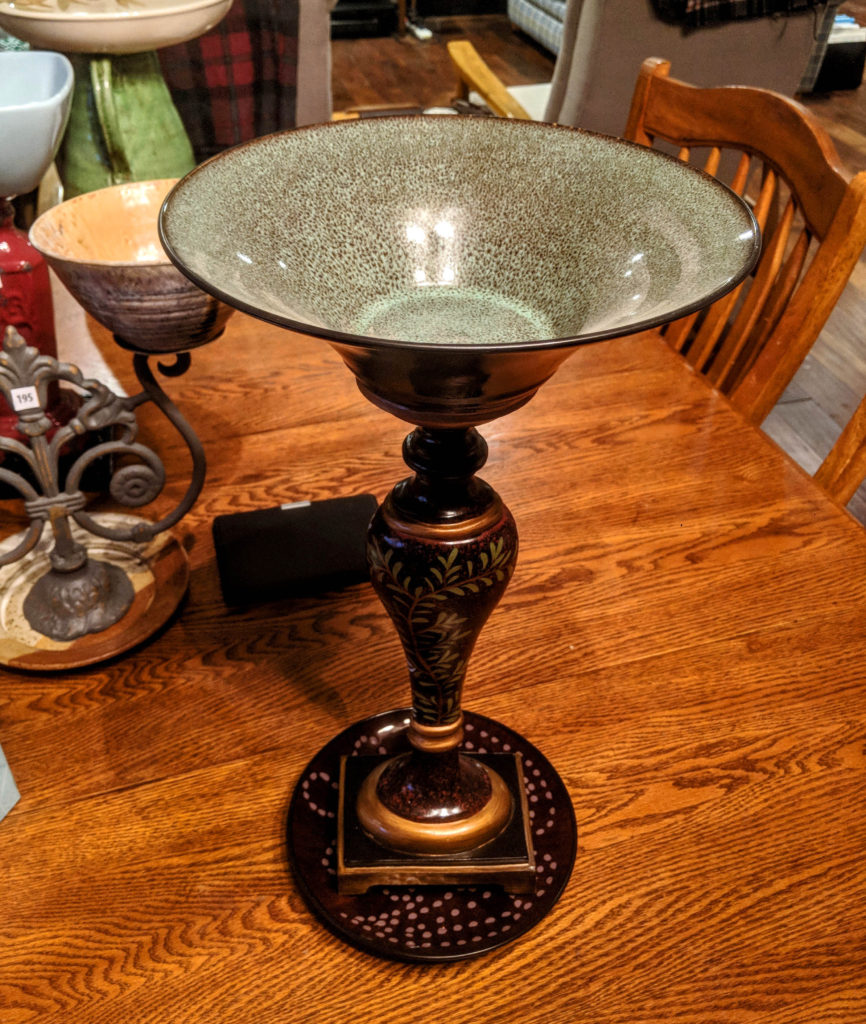 Item #0198 — Brown,Green, 20 in