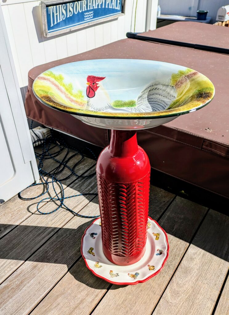 Item #0599 — Red, 23 in