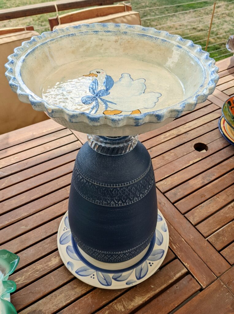 Item #0754 — Blue, 19 in