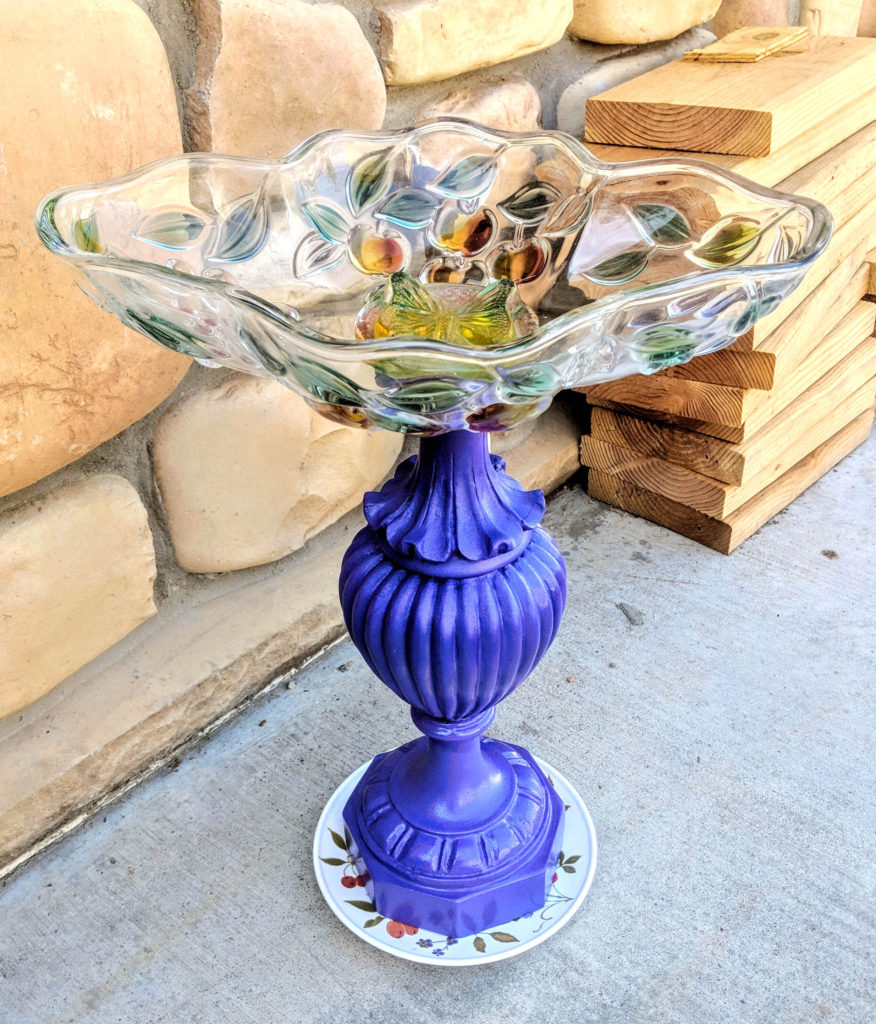 Item #0386 — Purple,Clear, 20 in