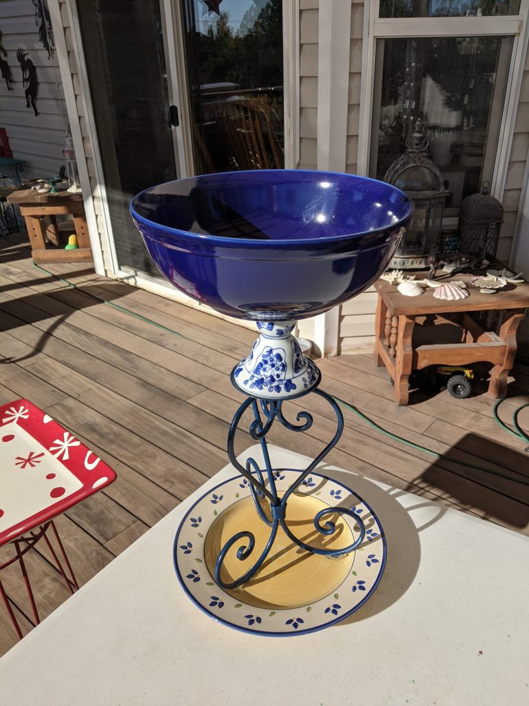 Item #0257 — Yellow,Blue, 18 in