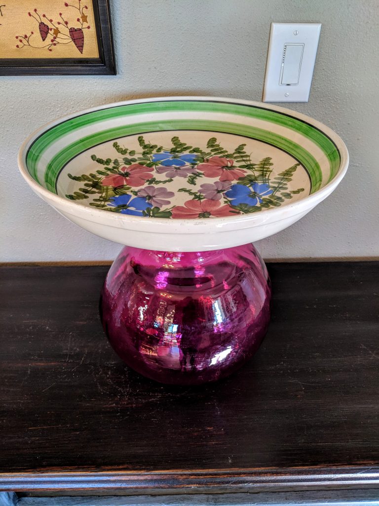 Item #0476 — Green,Pink, 15 in