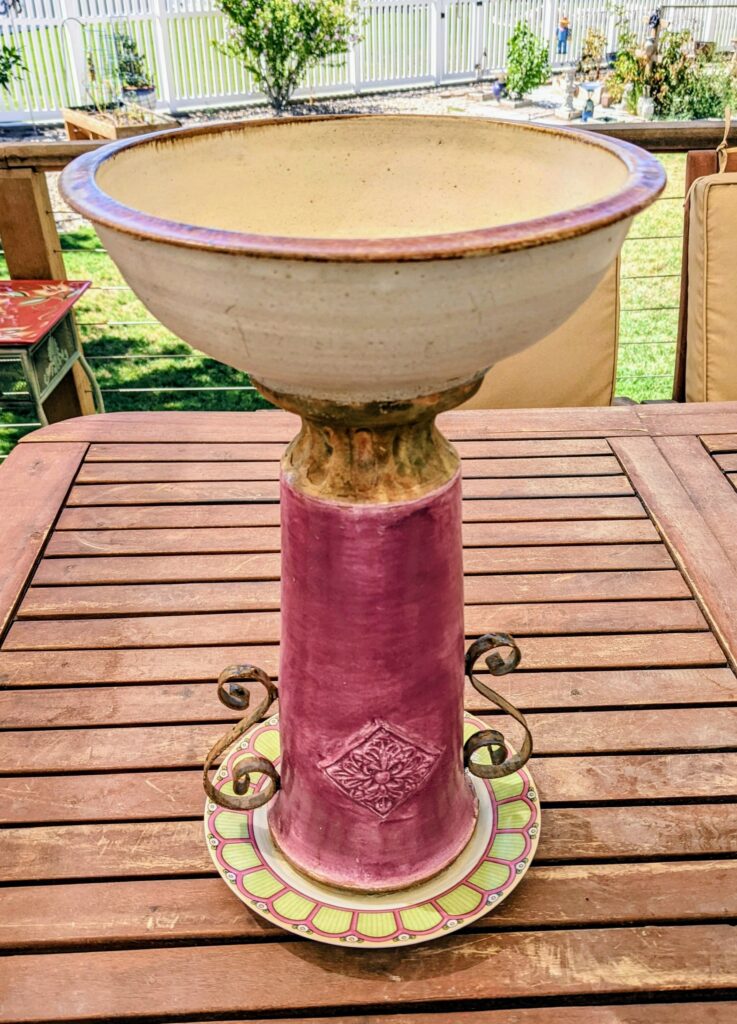 Item #0110 — Pink,Tan, 15 in