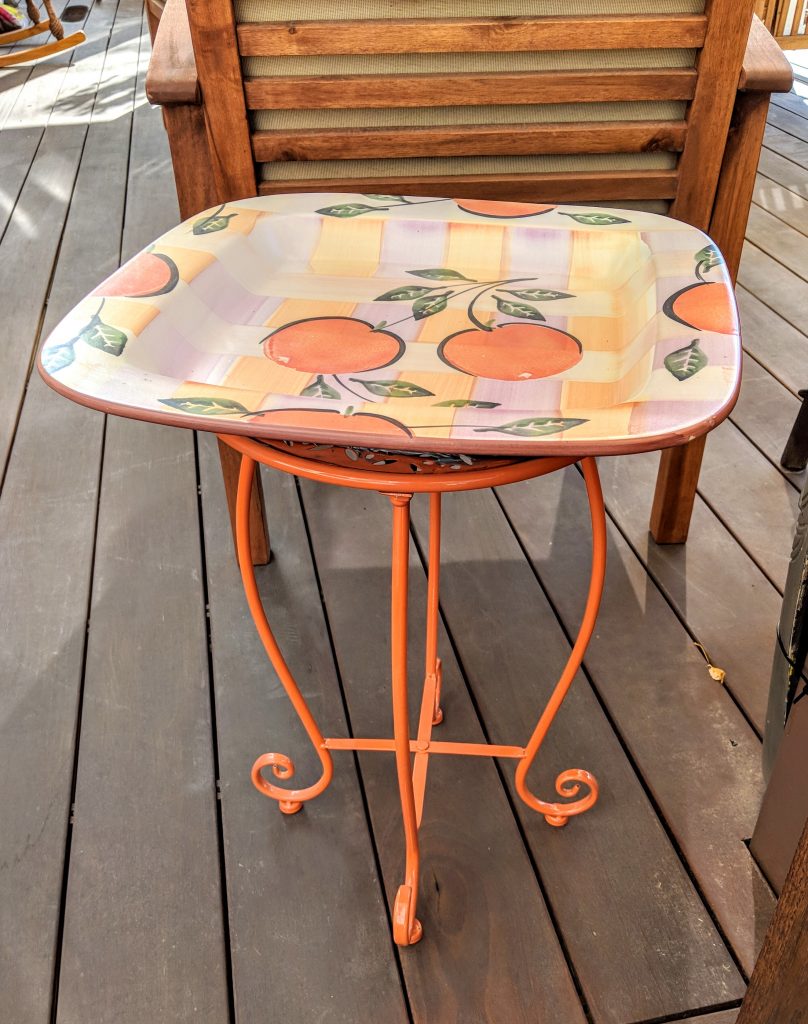 Item #0482 — Orange, 21 in