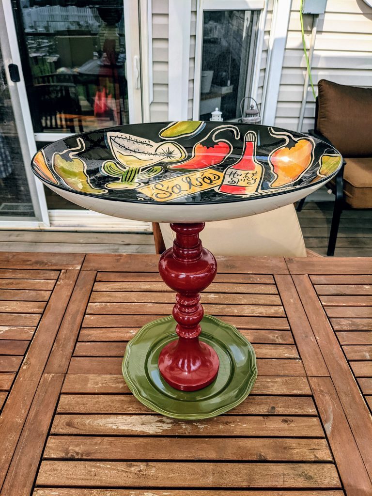 Item #0690 — Green,Yellow,Black,Red, 19 in