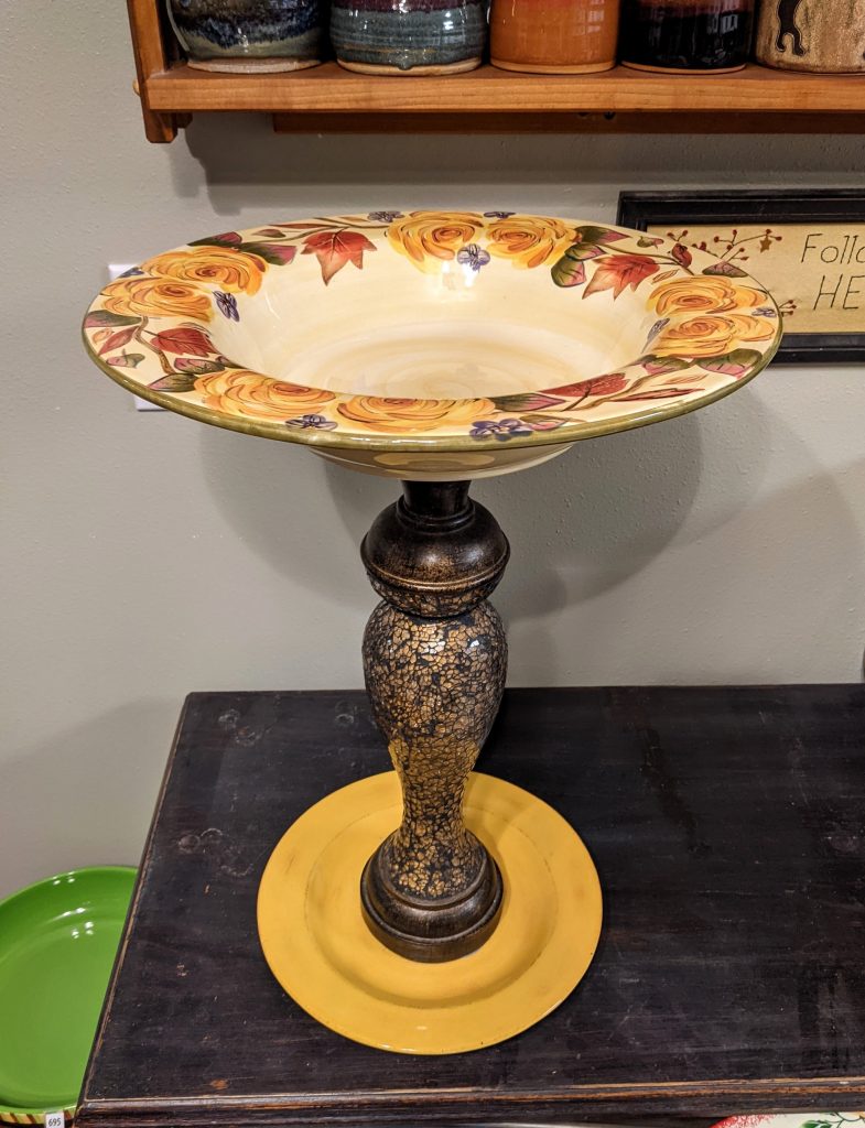 Item #0735 — Brown,Yellow,Red, 21 in