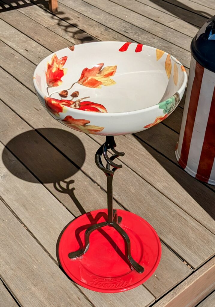 Item #0057 — Orange,Red, 23 in