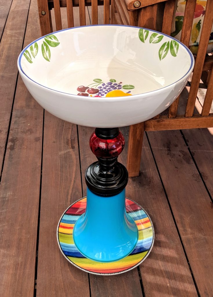 Item #0630 — Red,Blue, 22 in