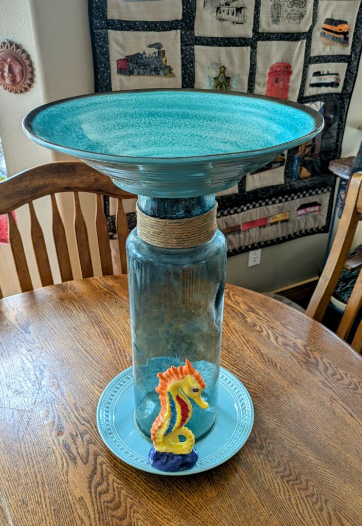 Item #0378 — Blue, 21 in