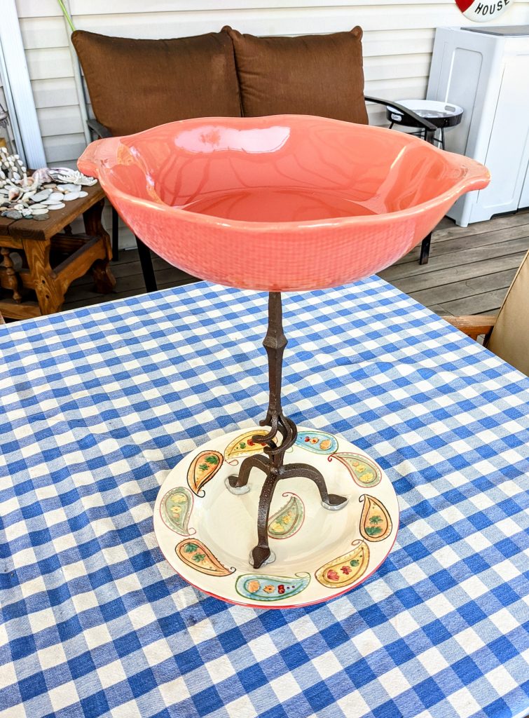 Item #0715 — Green,Orange,Bronze, 16 in