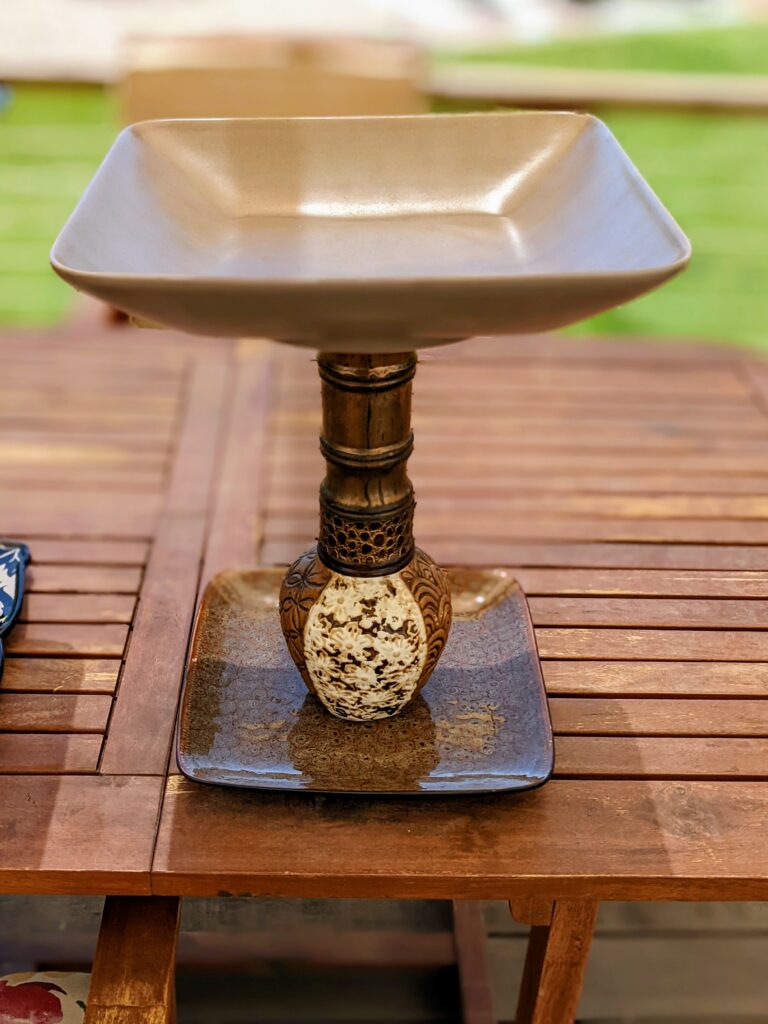 Item #0061 — Brown,Tan,Copper, 16 in