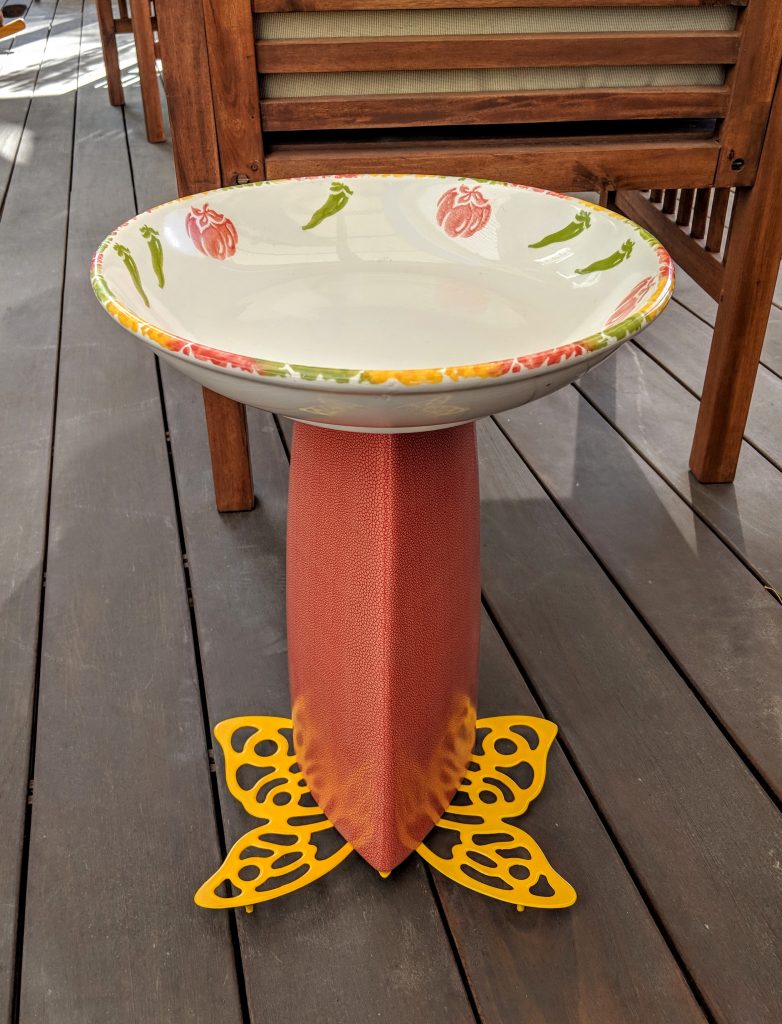 Item #0487 — Orange, 17 in