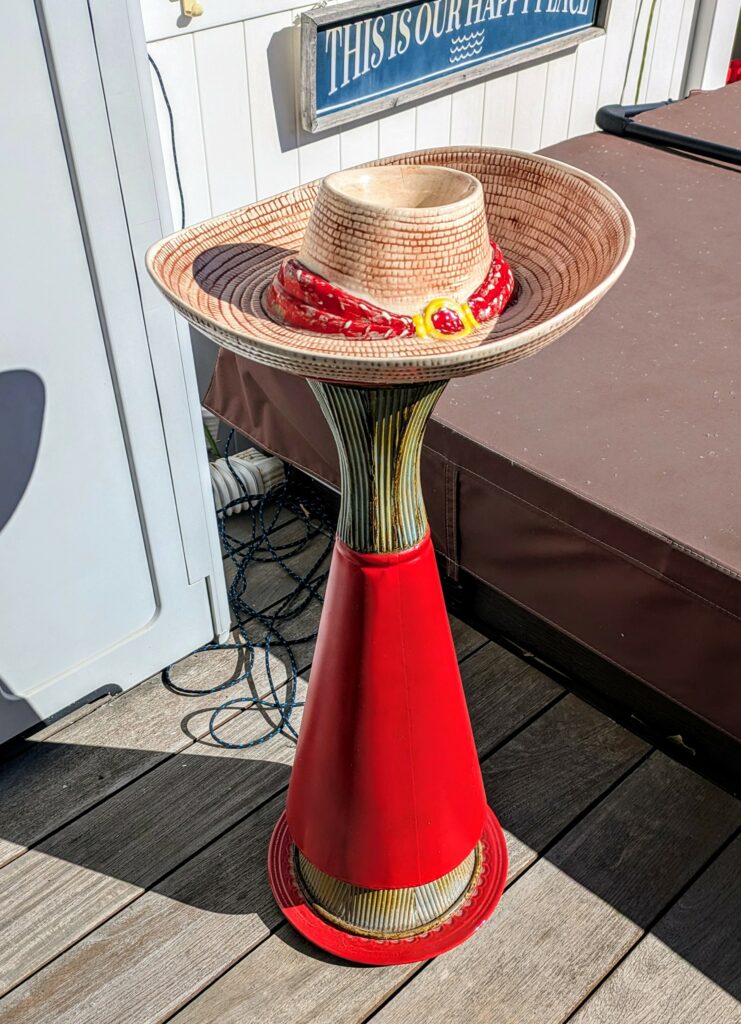 Item #0655 — Red,Tan, 30 in