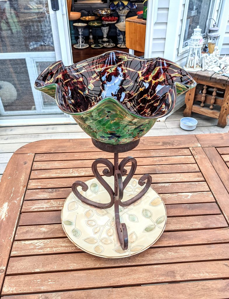 Item #0659 — Brown,Green,Tan, 16 in