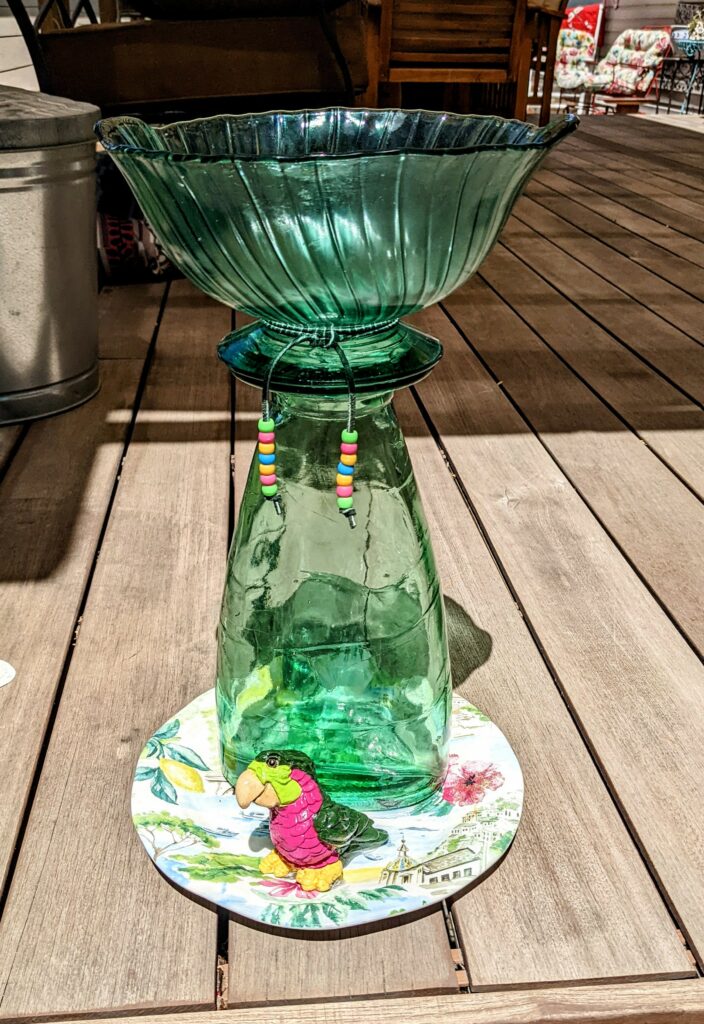 Item #0505 — Green,Pink, 18 in