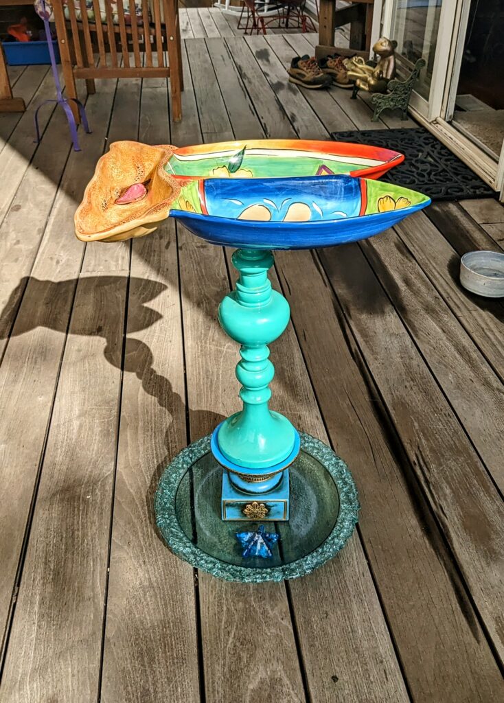 Item #0177 — Green,Yellow,Blue, 23 in