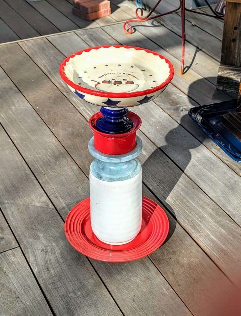 Item #0658 — Red,Rwb, 19 in