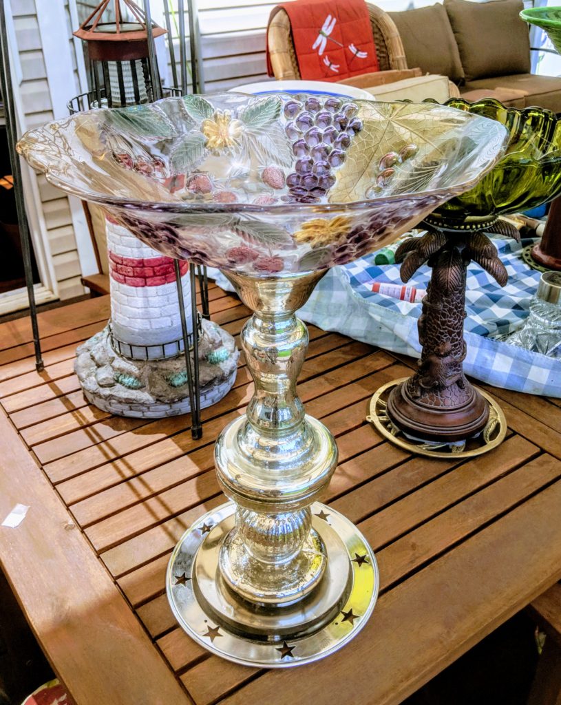 Item #0399 — Silver,Clear, 19 in