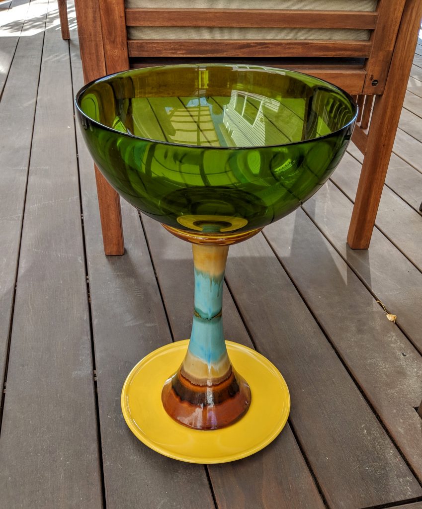 Item #0488 — Brown,Green,Yellow, 18 in