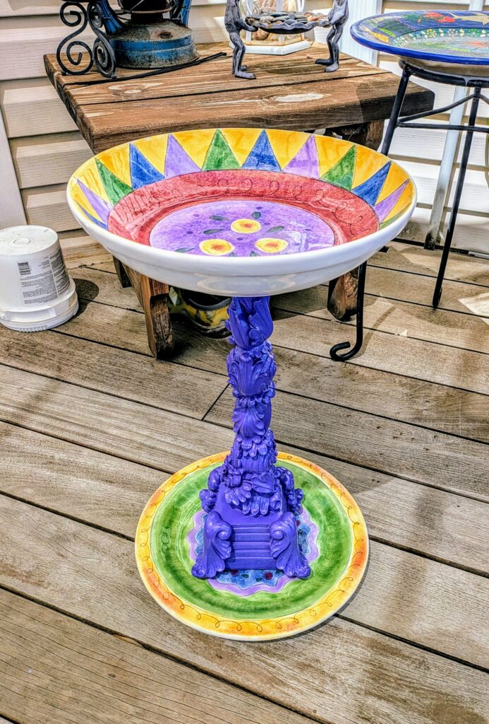 Item #0087 — Green,Yellow,Purple, 22 in