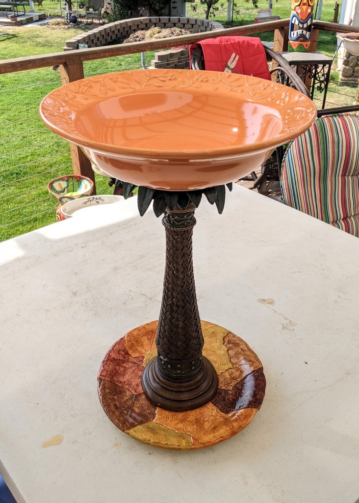 Item #0199 — Brown,Orange, 19 in