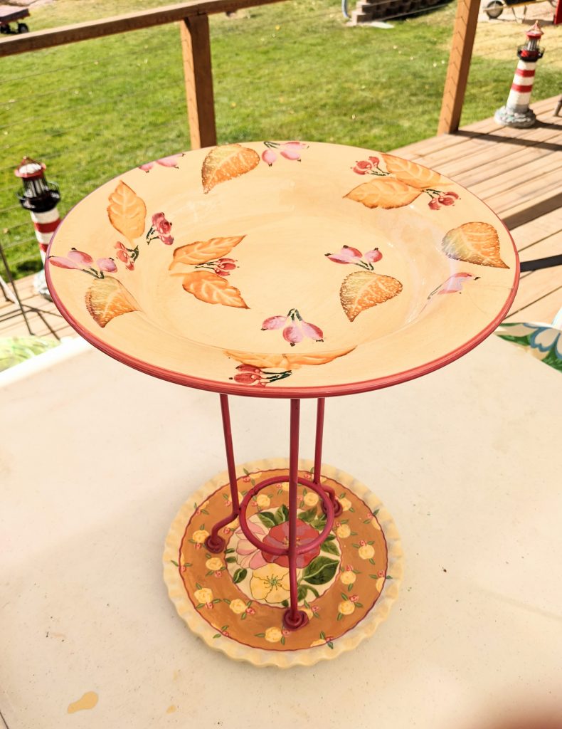 Item #0515 — Orange,Pink,Tan, 18 in