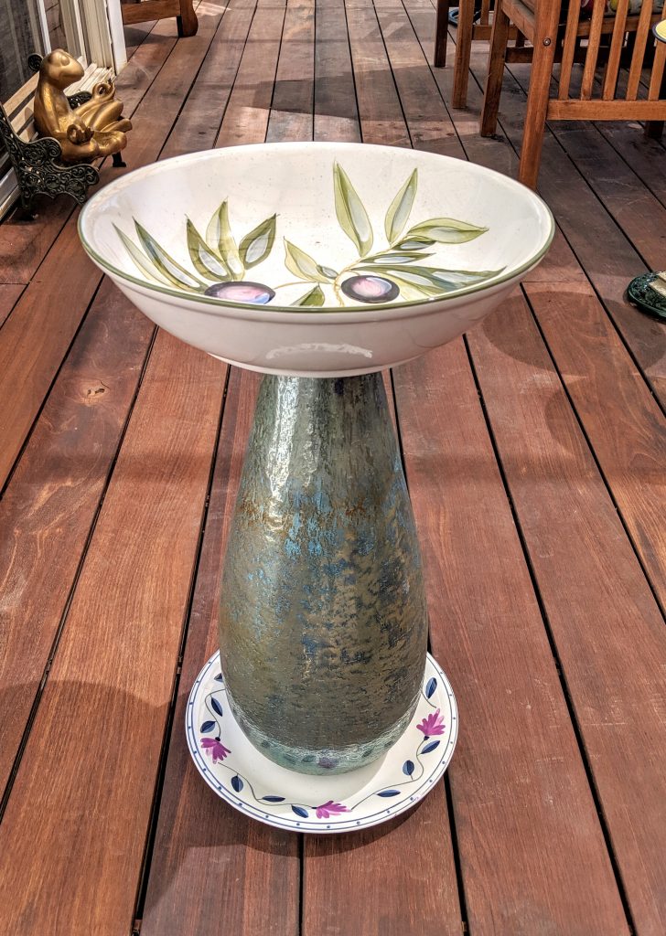 Item #0596 — Green,Purple, 21 in