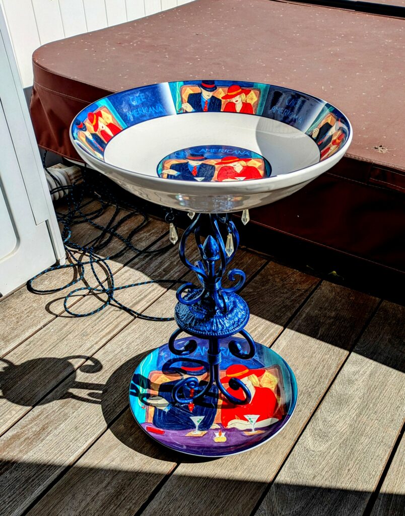 Item #0609 — Blue, 19 in