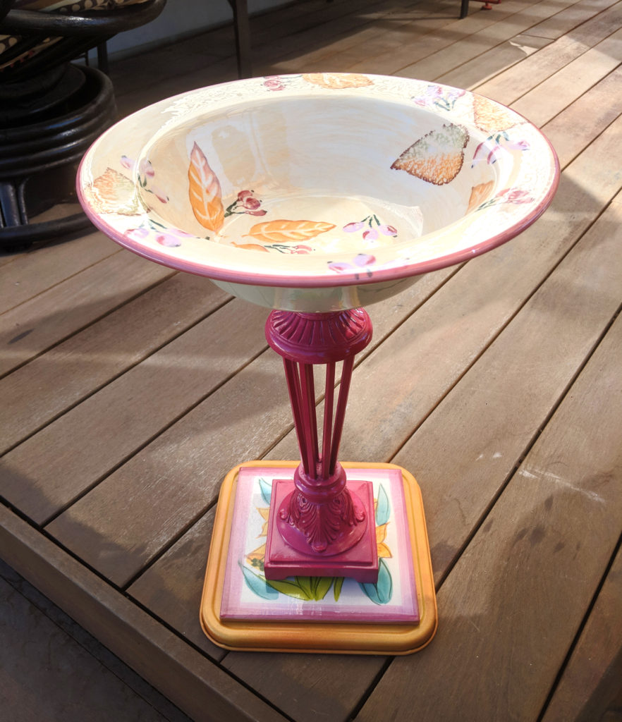 Item #0421 — Orange,Yellow,Pink, 19 in