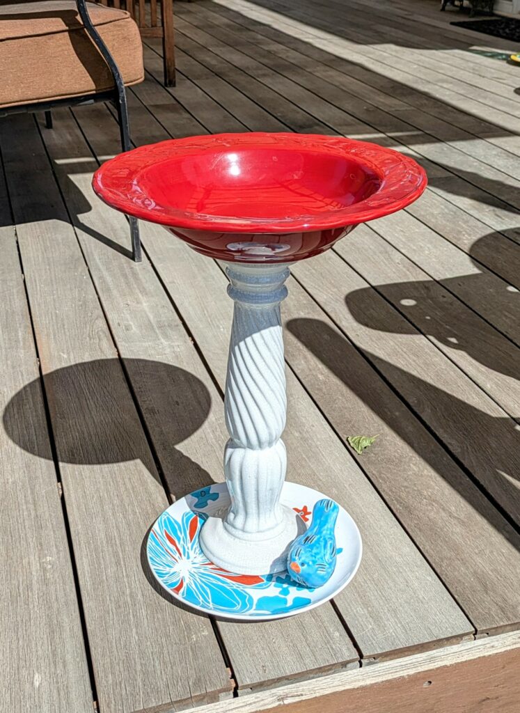 Item #0052 — Red,Blue, 19 in