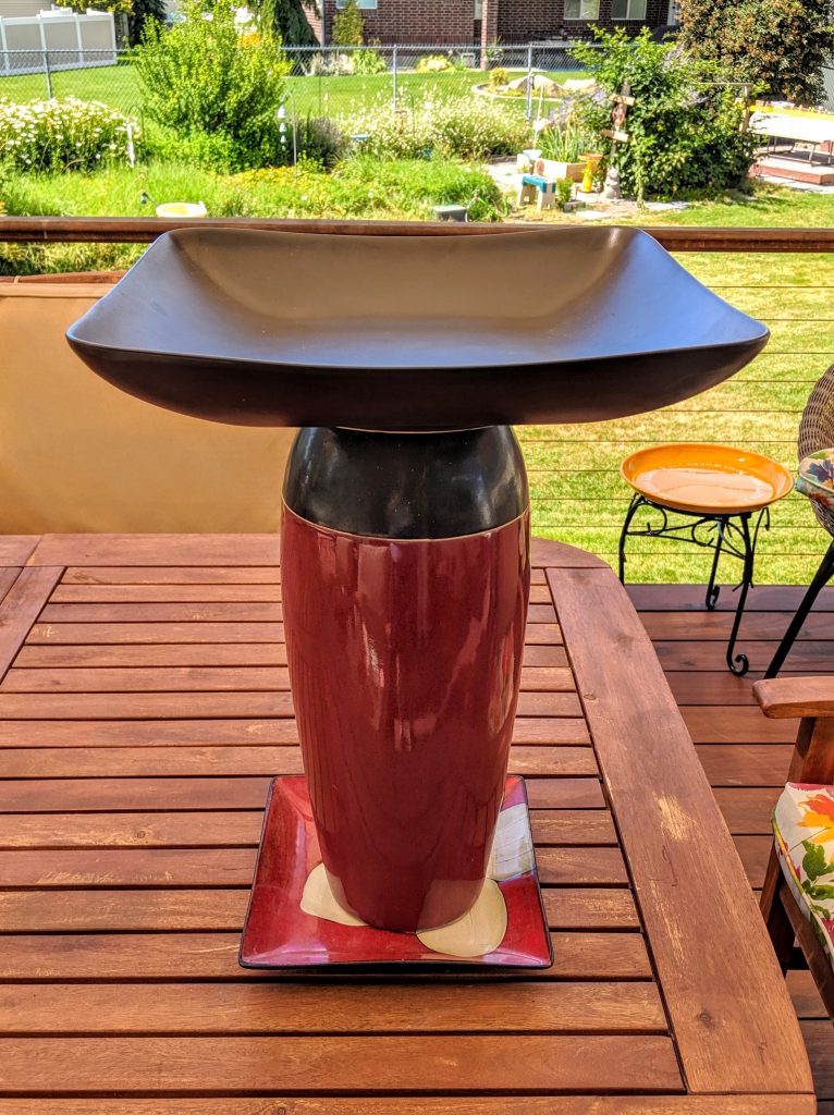 Item #0570 — Brown,Red, 18 in