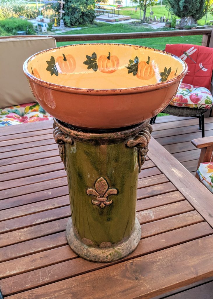 Item #0598 — Green,Orange, 18 in