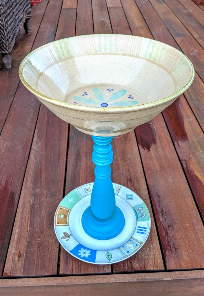 Item #0559 — Blue,Tan, 20 in