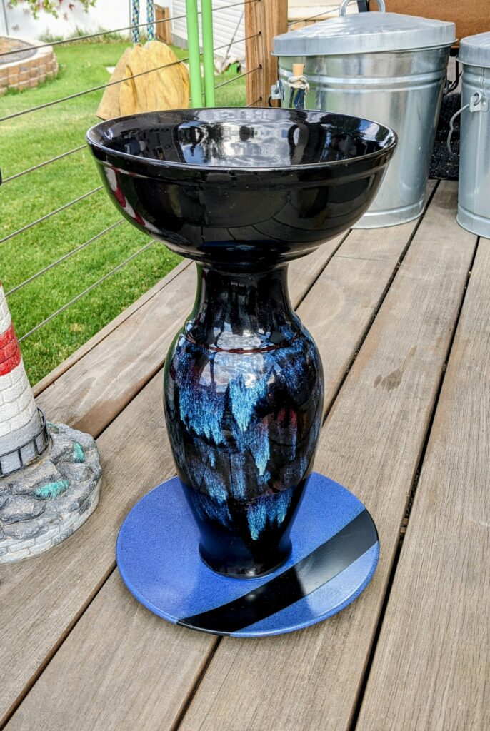 Item #0437 — Black,Blue, 18 in