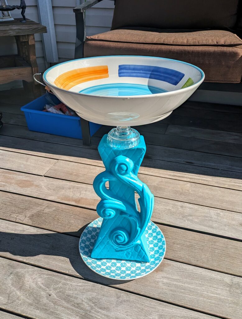 Item #0034 — Blue, 21 in