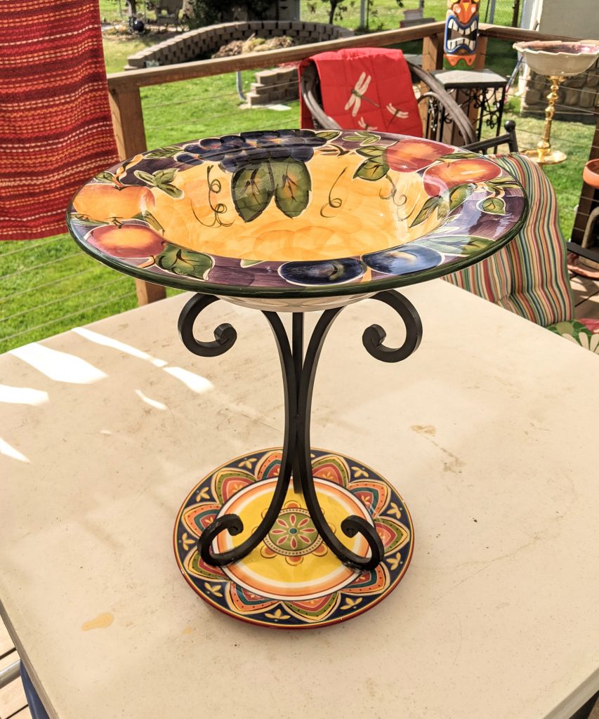 Item #0005 — Green,Yellow,Red,Purple, 17 in