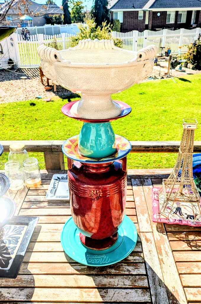 Item #0394 — Red,Blue,White, 27 in