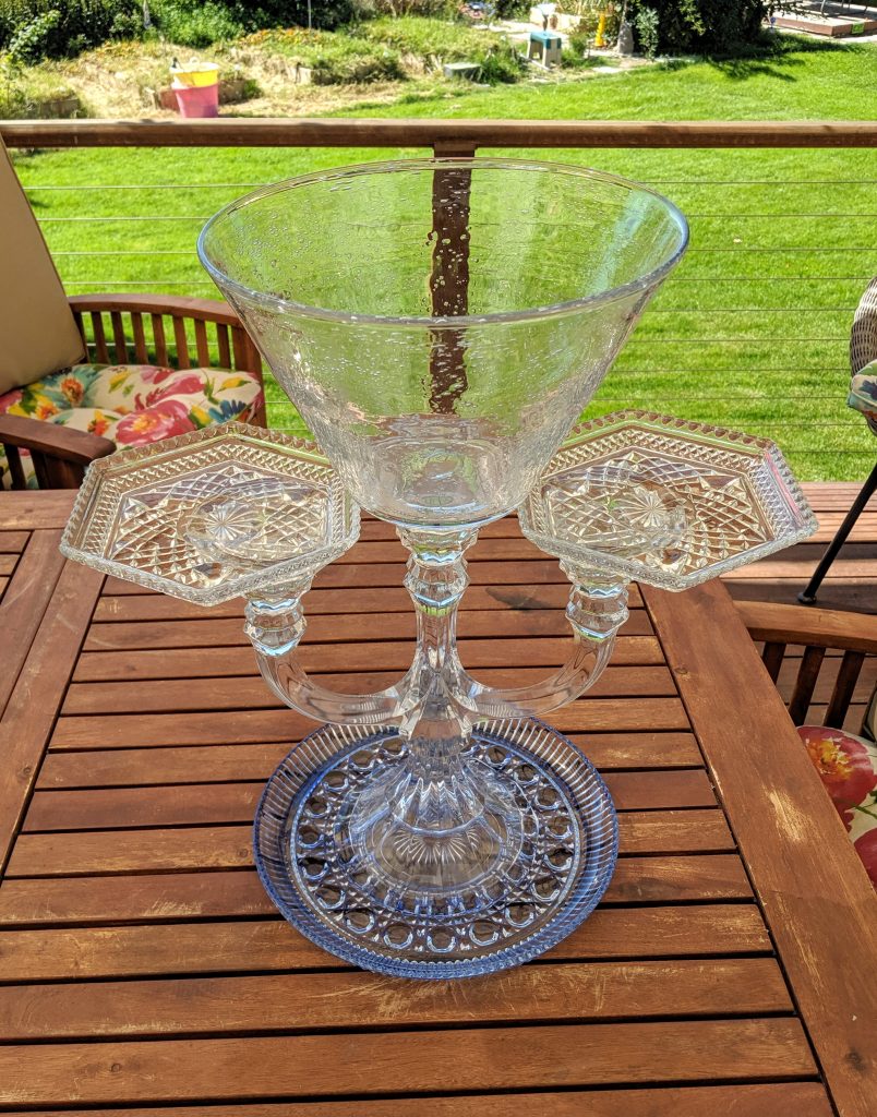 Item #0648 — Clear, 19 in