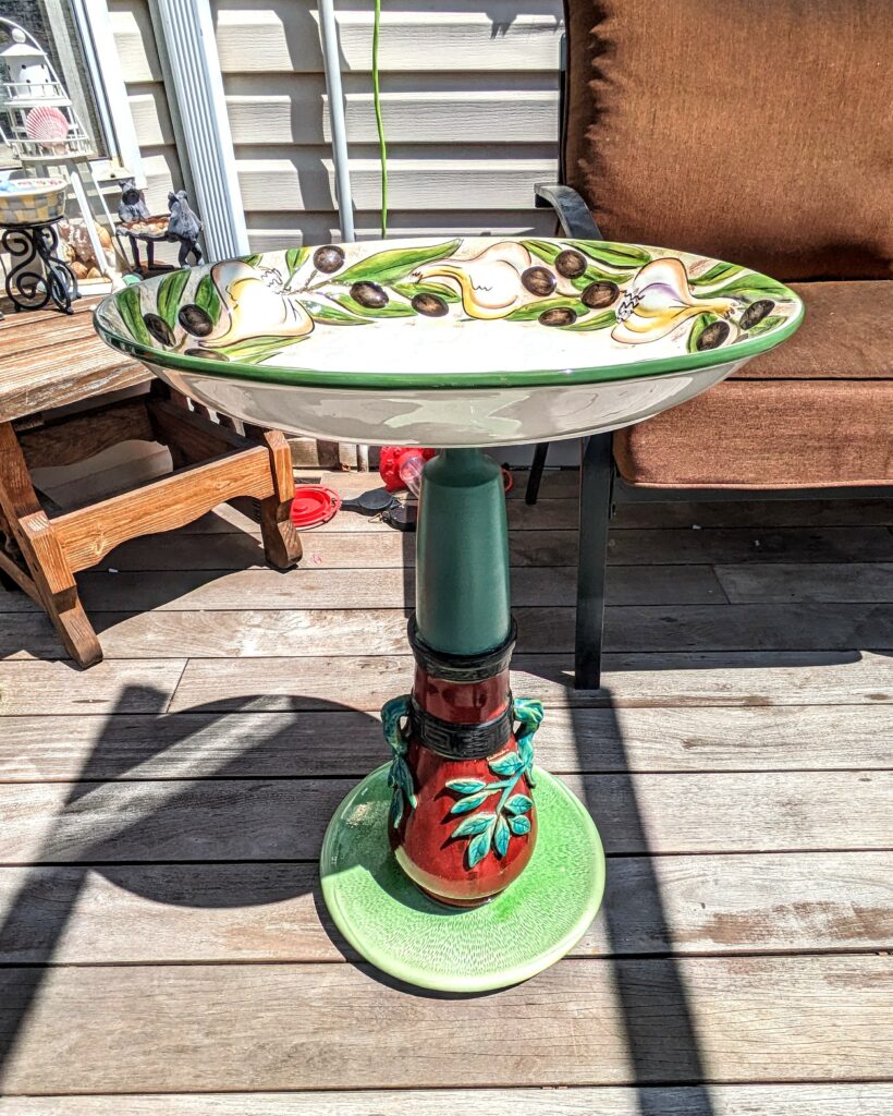 Item #0026 — Brown,Green,Red,Tan, 27 in